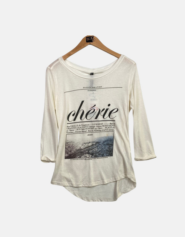 White T-shirt FM